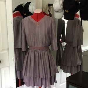 Plum summer dress